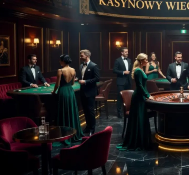Ekskluzywne wnętrze eventowe z nastrojowym oświetleniem w klimacie nightlife